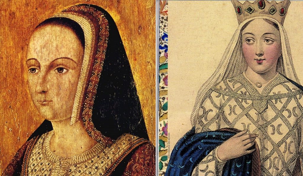 Anne de Bretagne et Aliénor d'Aquitaine